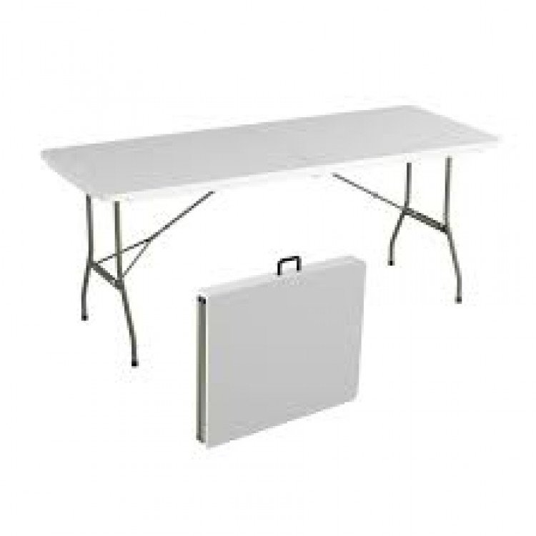 6 Ft Bi-Folding Table Rectangular