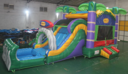 received 291004059985567 1695216340 Maui Wave Bounce House with Slide