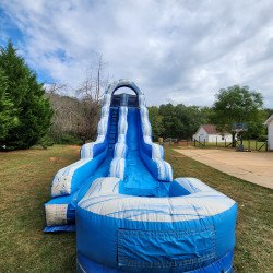 20231006 161356 1697592613 Blue Wave Water Slide 18 ft