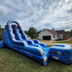 20231006 161401 1697592612 Blue Wave Water Slide 18 ft