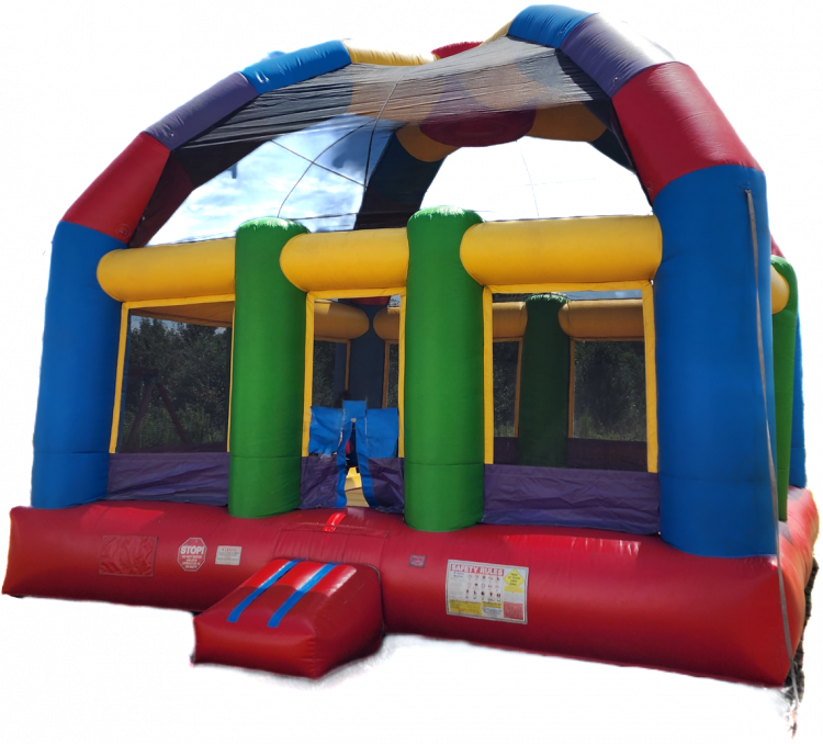 Wacky Dome Huge Bounce House - Impact Rental Solutions Conyers GA