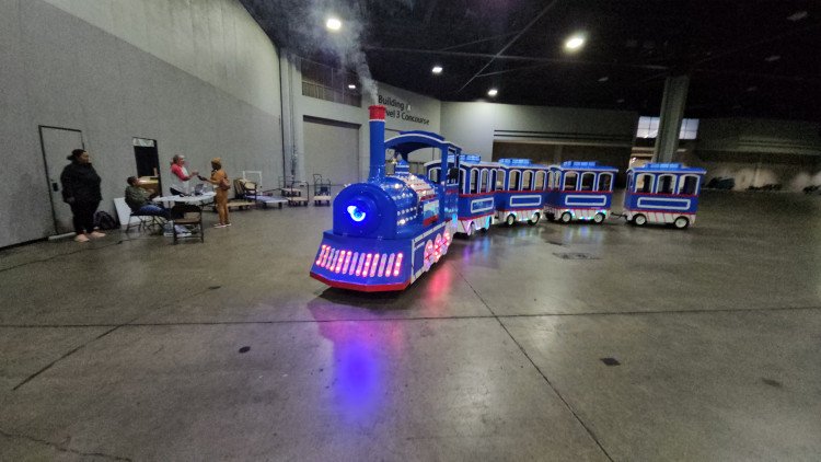 Party Train Rental Electric Trackless Train