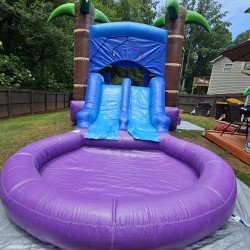 20240527 133142 1716842540 Enchanted Forest Bounce House With Slide